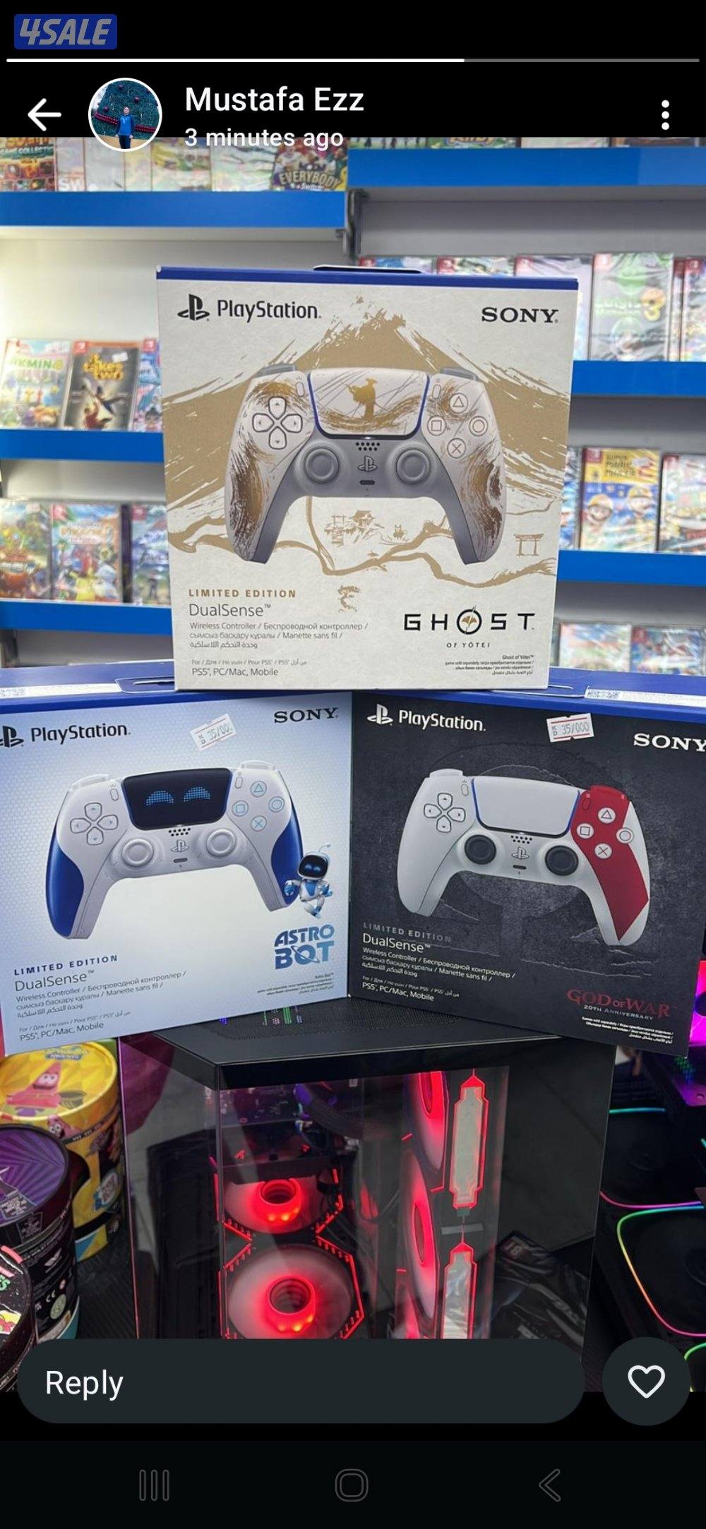 we buy and sale ps4 ps5 xbox switch used and new delivery available7