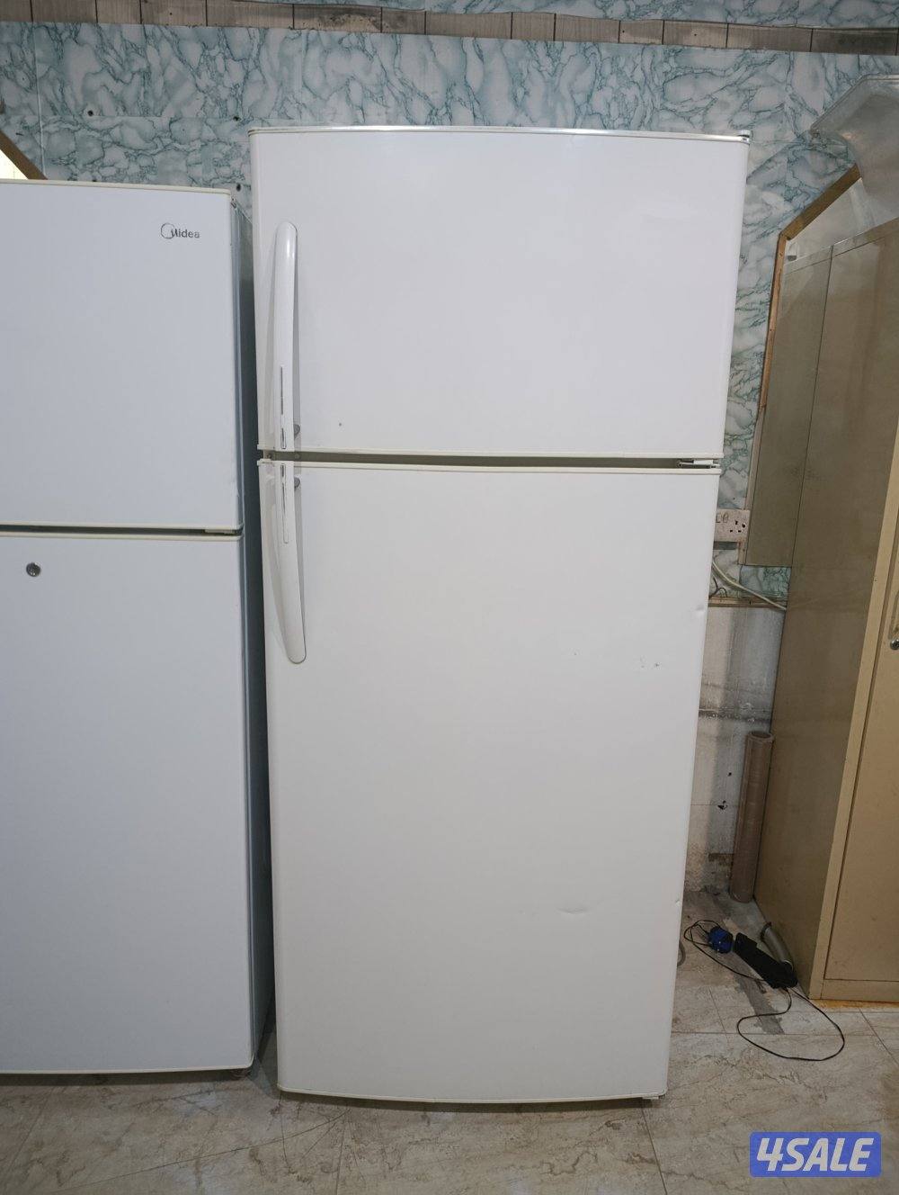 للبيع ثلاجات مستعمله بحاله ممتازه مع التوصيل والكفاله0