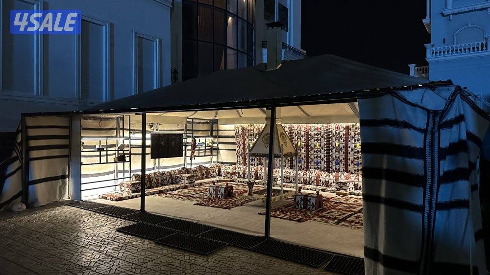 بيت شعر بكامل اغراضه  سعر400.  رقم خمسه خمسه ثنين صفر صفر ثمانيه خمسه2