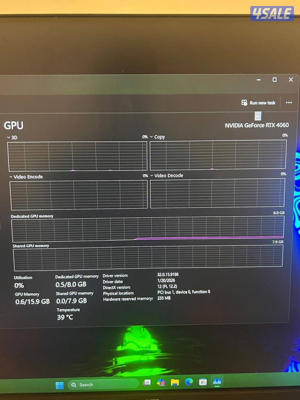 سيت اب كامل i5 14th-- كرت 4060 مع شاشه 180فريم-- ماوس و كيبورد ميكانيك9