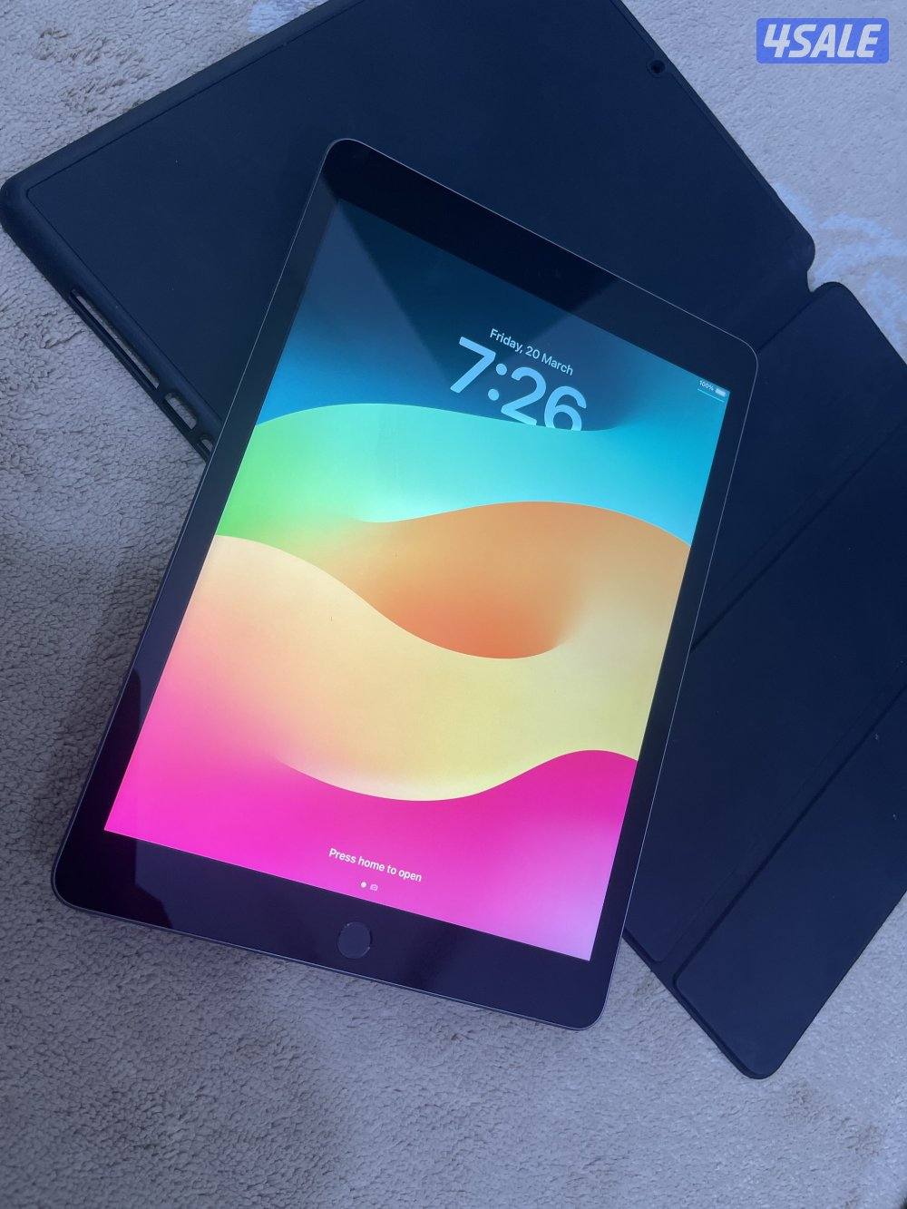 ايباد ابل 9 التاسع 64 قيقا بطارية 100 نظيف حيل ما فيه زلوغ2