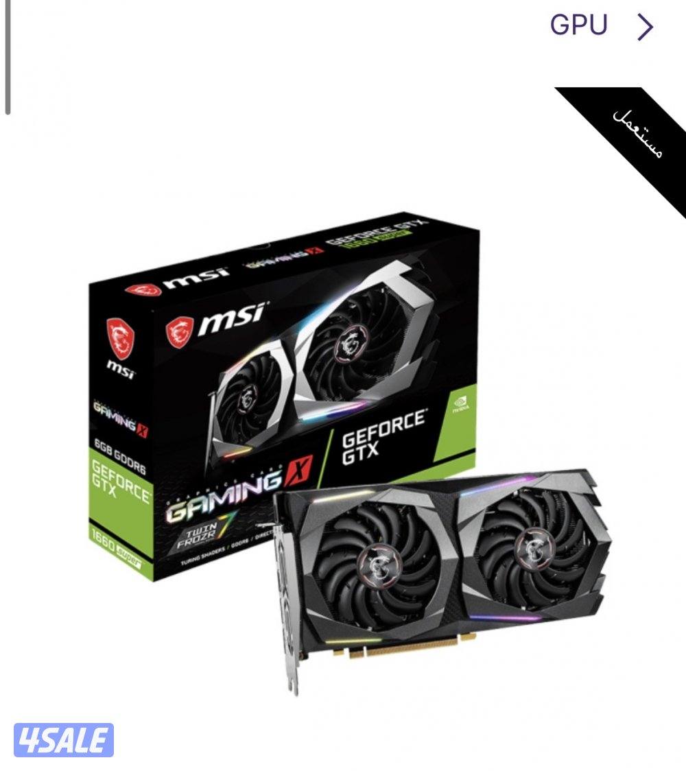 كرت شاشة للبيع GTX 16500