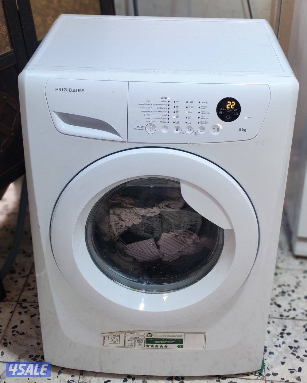 غسالة 8 كيلو امريكا تعمل بامتياز0