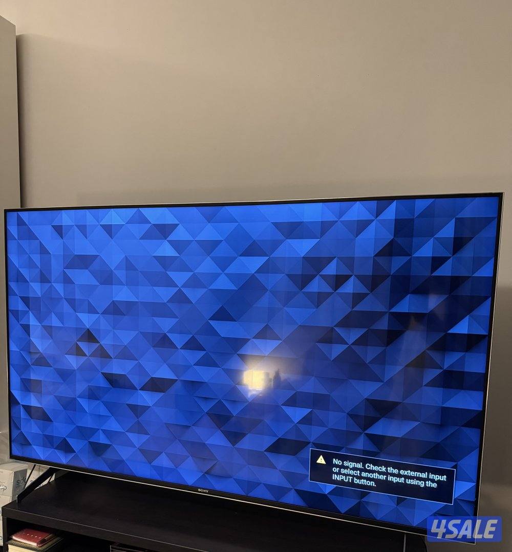 للبيع تلفزيون سوني سمارت 4k قياس 65 inch مستعمل + ساوند بار jbl جديد0