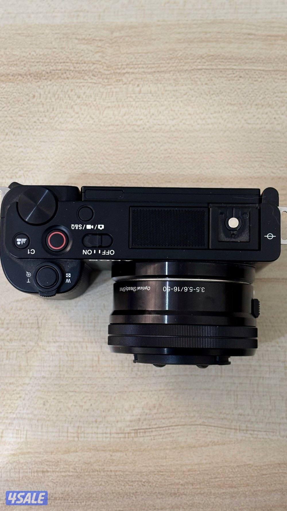 كاميرة سوني zv-e10 mark1 معا عدسه جانبيه سيقما2