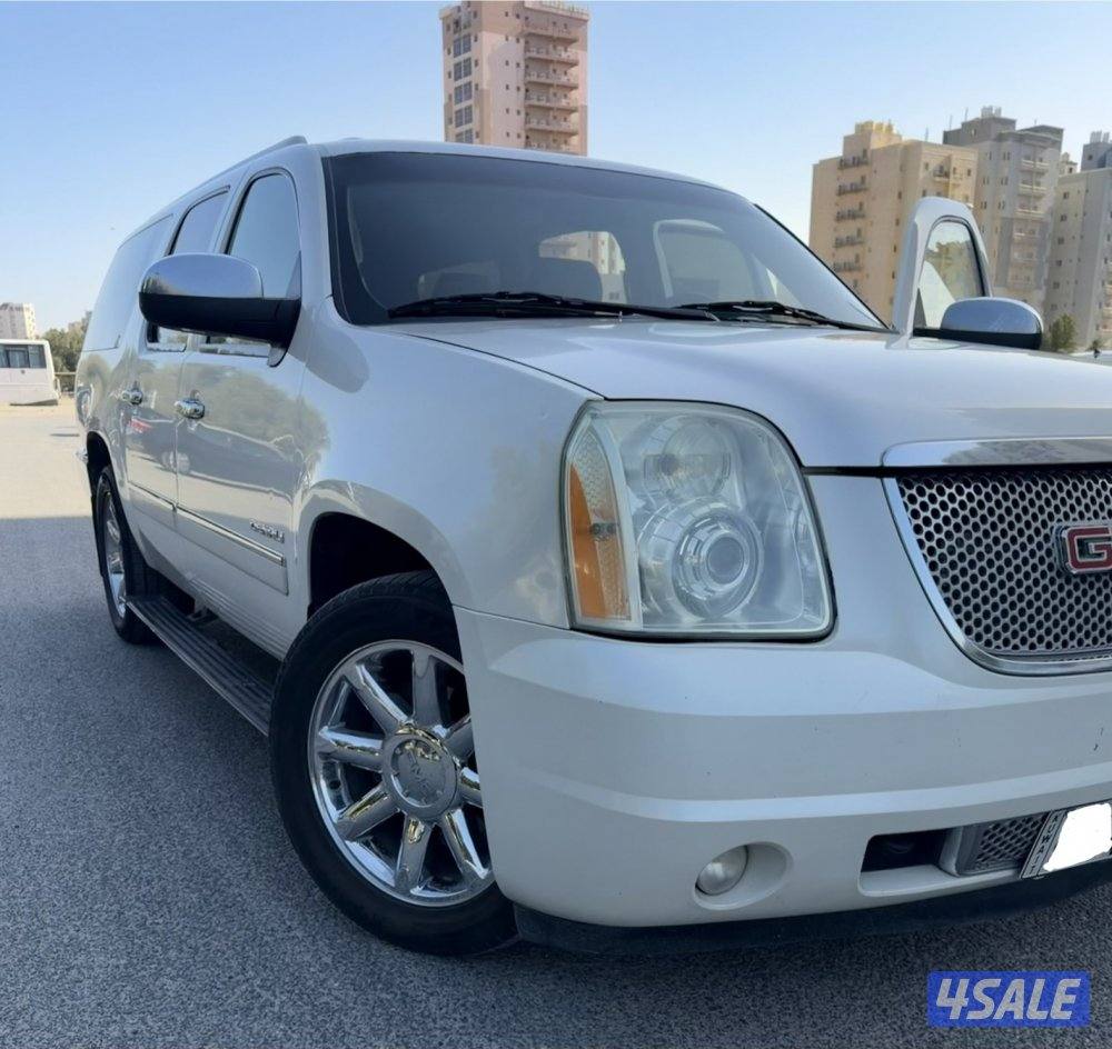 Gmc Yukon Denali XL Polar white0