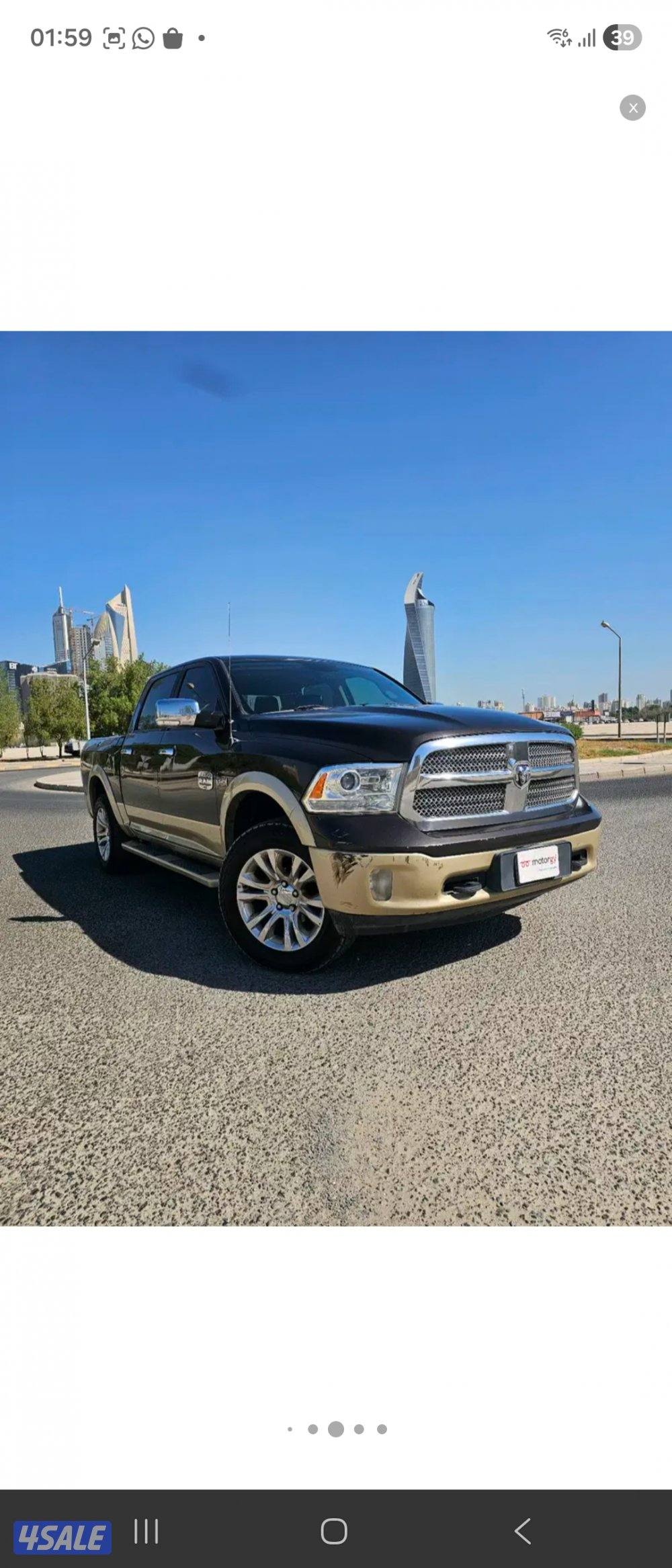 Ram 1500 4x4 Long Horn 20171
