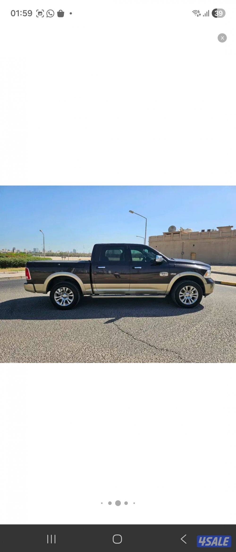 Ram 1500 4x4 Long Horn 20173