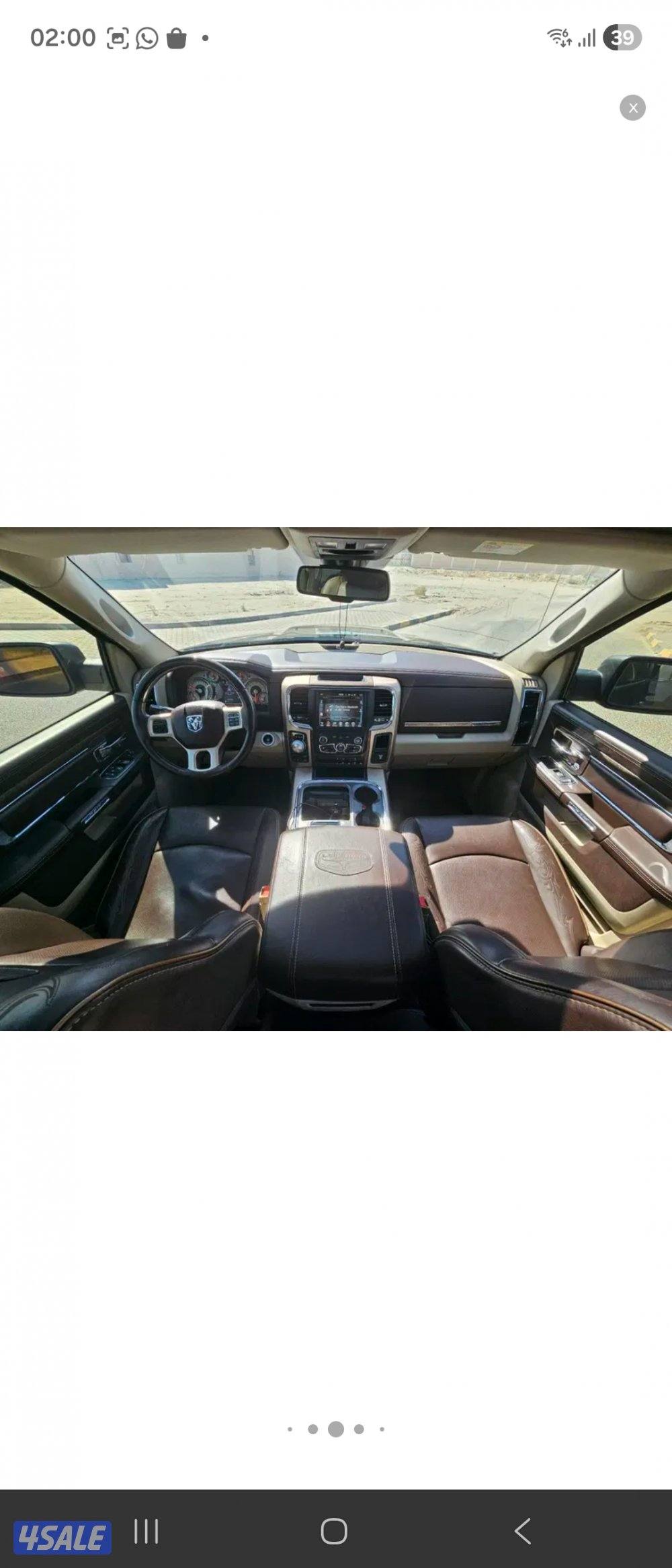 Ram 1500 4x4 Long Horn 20179