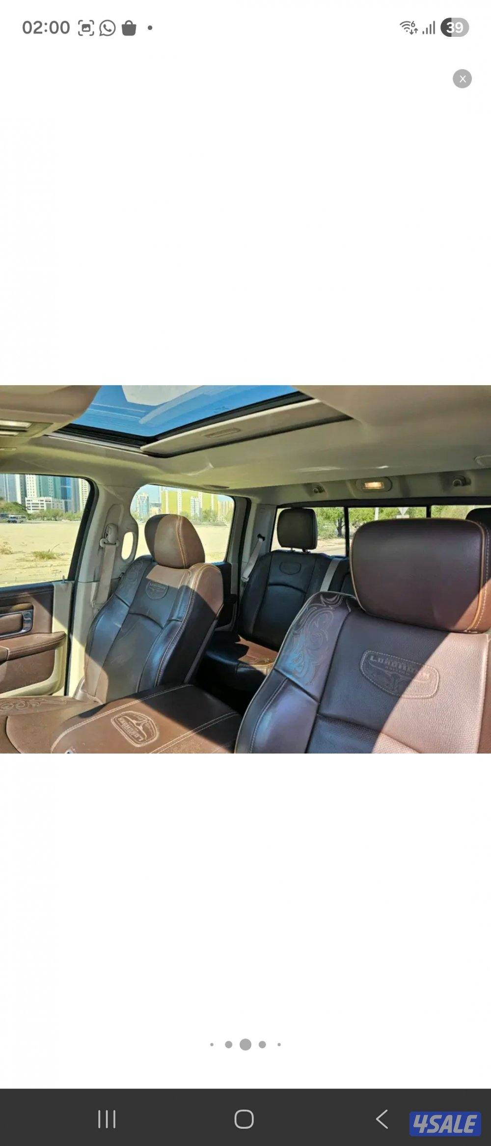 Ram 1500 4x4 Long Horn 201710