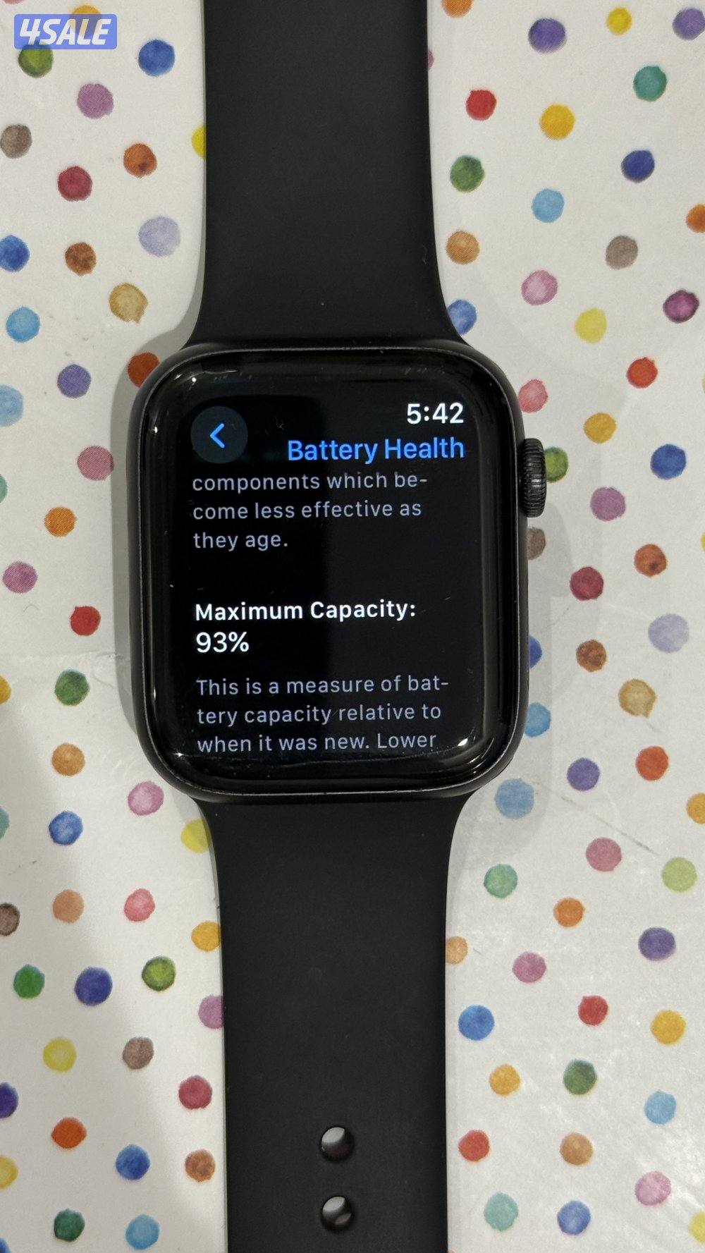 Apple watch 5 44” 🔋931