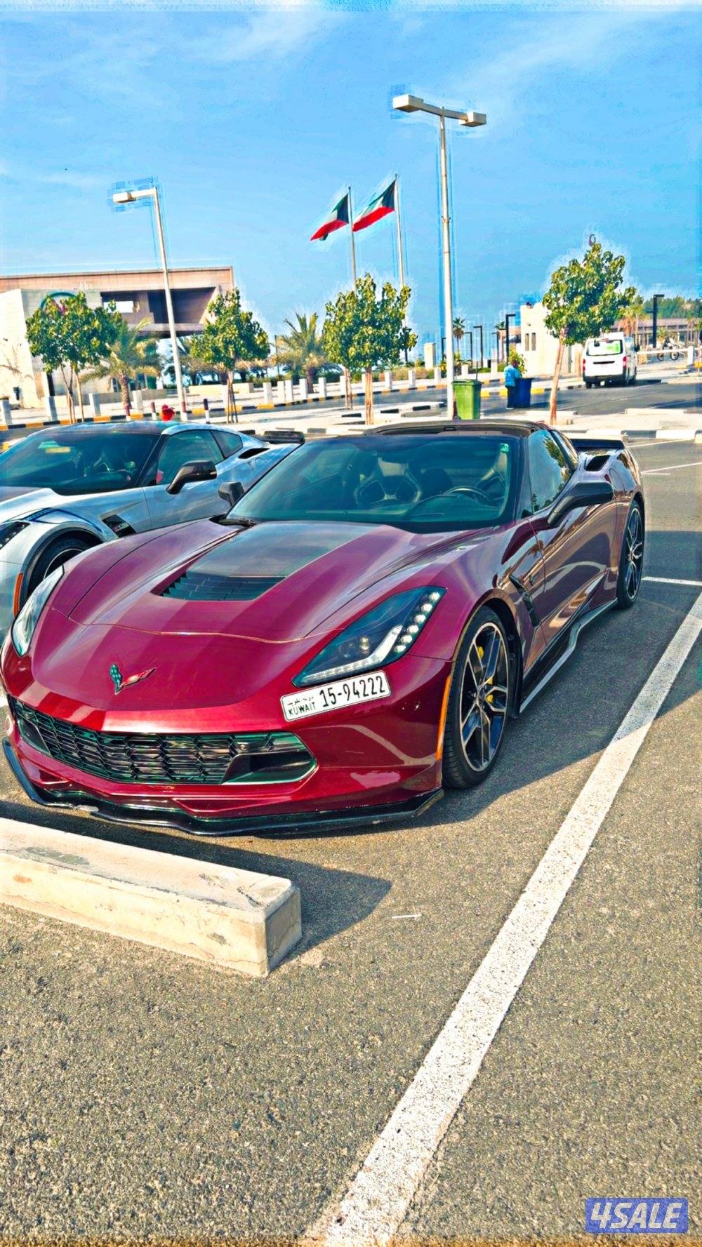 C7 2016 z51🔥carbon edition🔥شاصي   حكات ارضيه فقط السيارة وكالة1