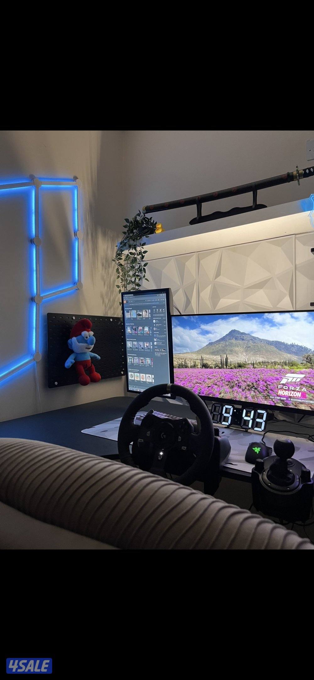 سكان لوجيتك مع القير والدواسه حق البي سي والاكس بوكس فقط0