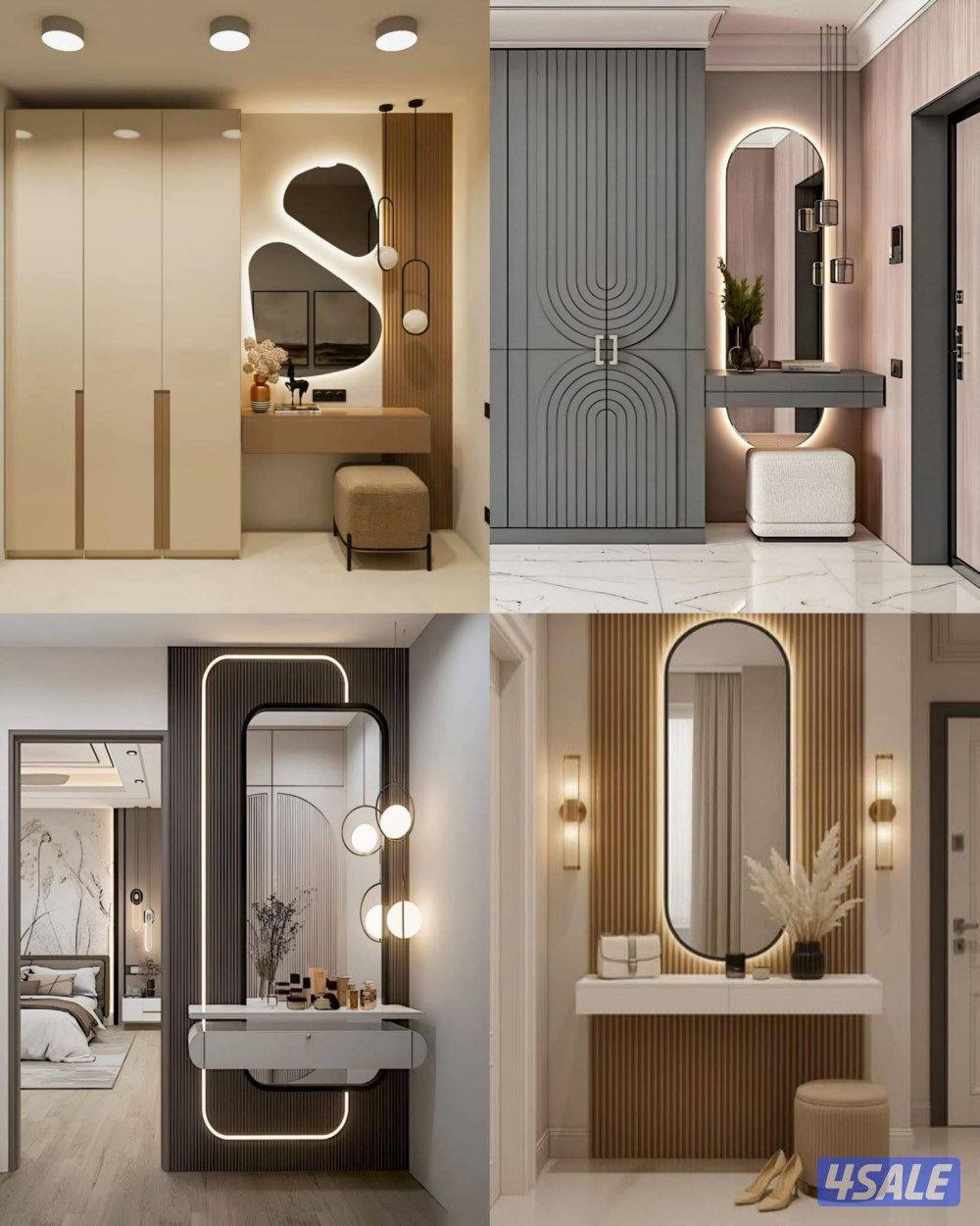 جميع اعمال الديكور جبس امبورد واسمن بورد برتشن واسقف معلقه تشطيب كامل1