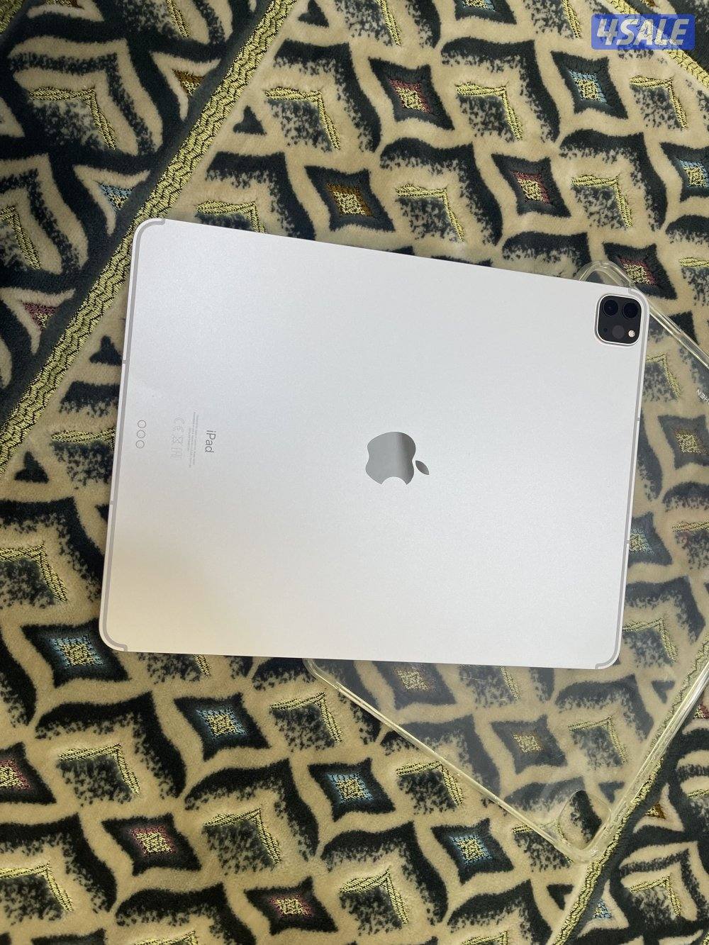 إيباد ابل برو 12.9 انش 256 قيقاخط شريحة 5g بطارية 89 نظيف وشغال زين3