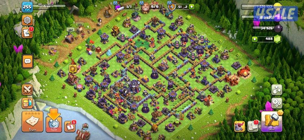 حساب 15 ماكس كلاش أوف كلانس0