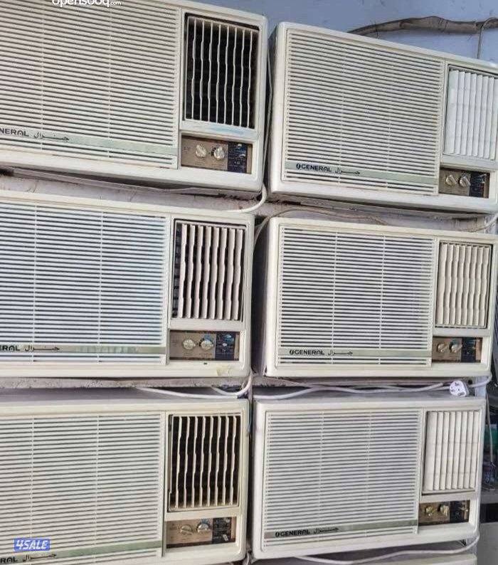للبيع جميع المكيفات المستعمله وحدات وشباك2