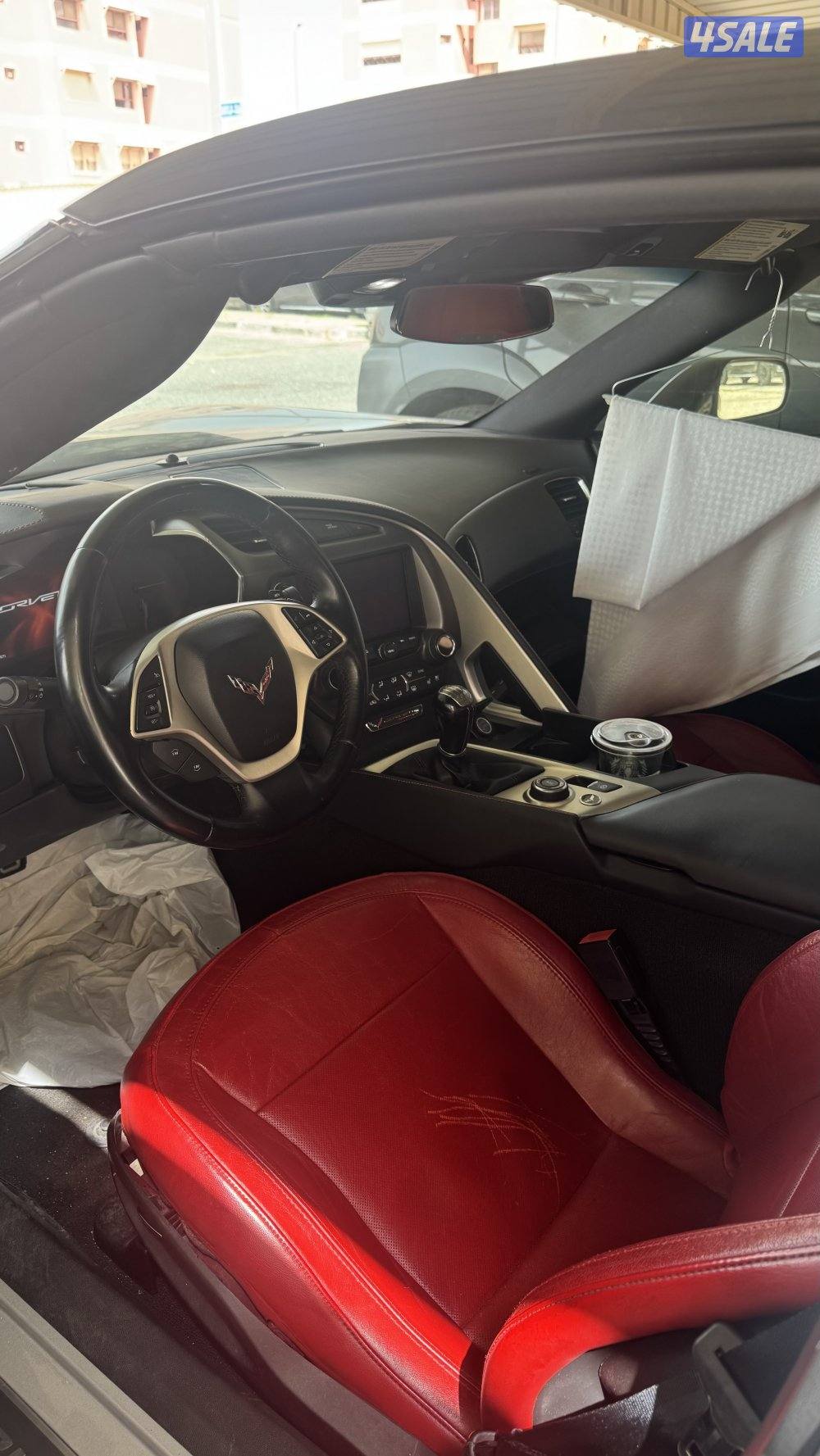 كورفت c7 ٢٠١٤ ماشي ١٧٦ كيلو قير عادي بحالة الوكاله2