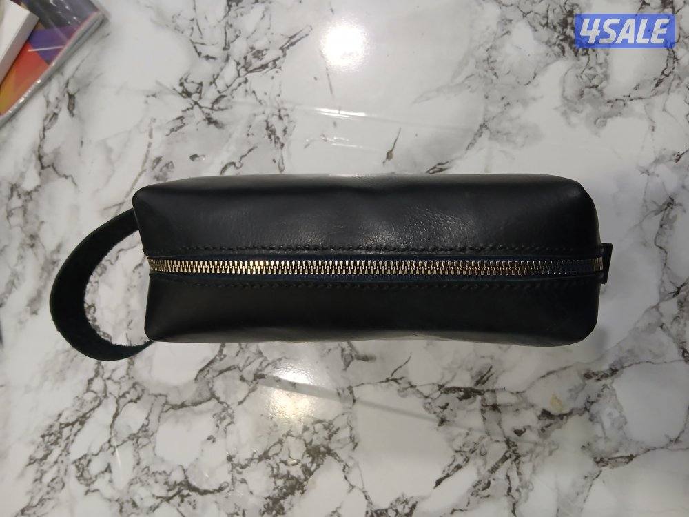 شنطة يد رجالى -جلد طبيعي- صناعة يدوي- جلد بول اب0