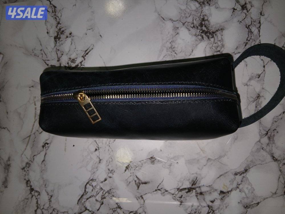 شنطة يد رجالى -جلد طبيعي- صناعة يدوي- جلد بول اب1