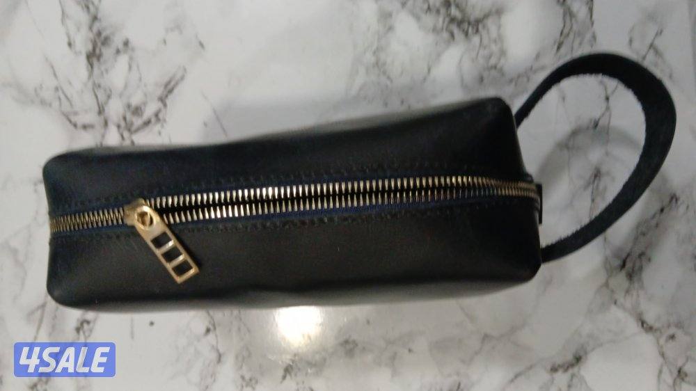 شنطة يد رجالى -جلد طبيعي- صناعة يدوي- جلد بول اب2