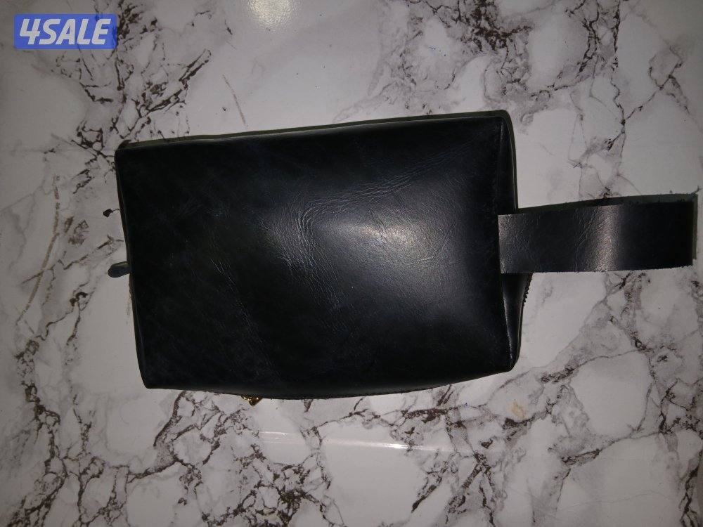 شنطة يد رجالى -جلد طبيعي- صناعة يدوي- جلد بول اب5