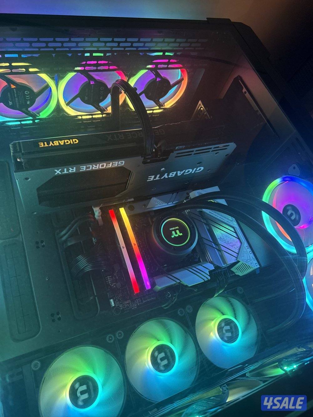 Pc for sale 14 cooling fans with  liquid cooling4