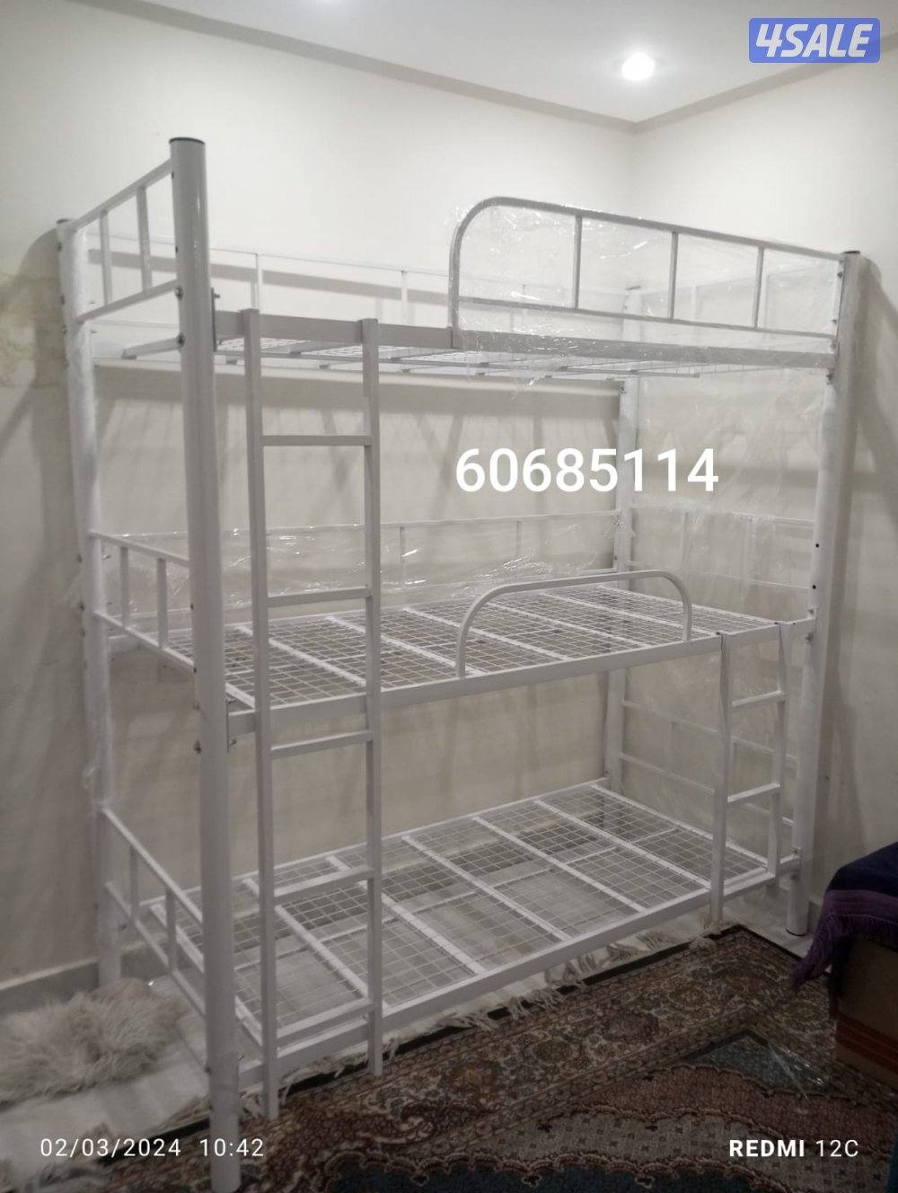 سرير سنجل +سرير دبل سرير جميع القياسات دواشق طبيه جميع القياسات مخده2