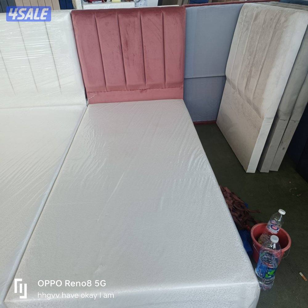 سرير سنجل +سرير دبل سرير جميع القياسات دواشق طبيه جميع القياسات مخده8