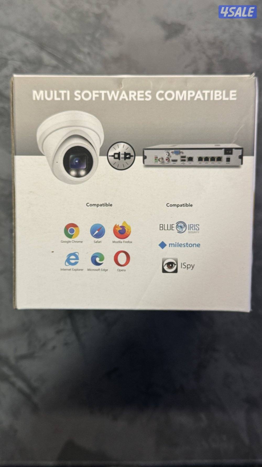 كاميرات مراقبه تتحمل الغبار و الامطار و العواصف و فيها رؤيه ليليه1