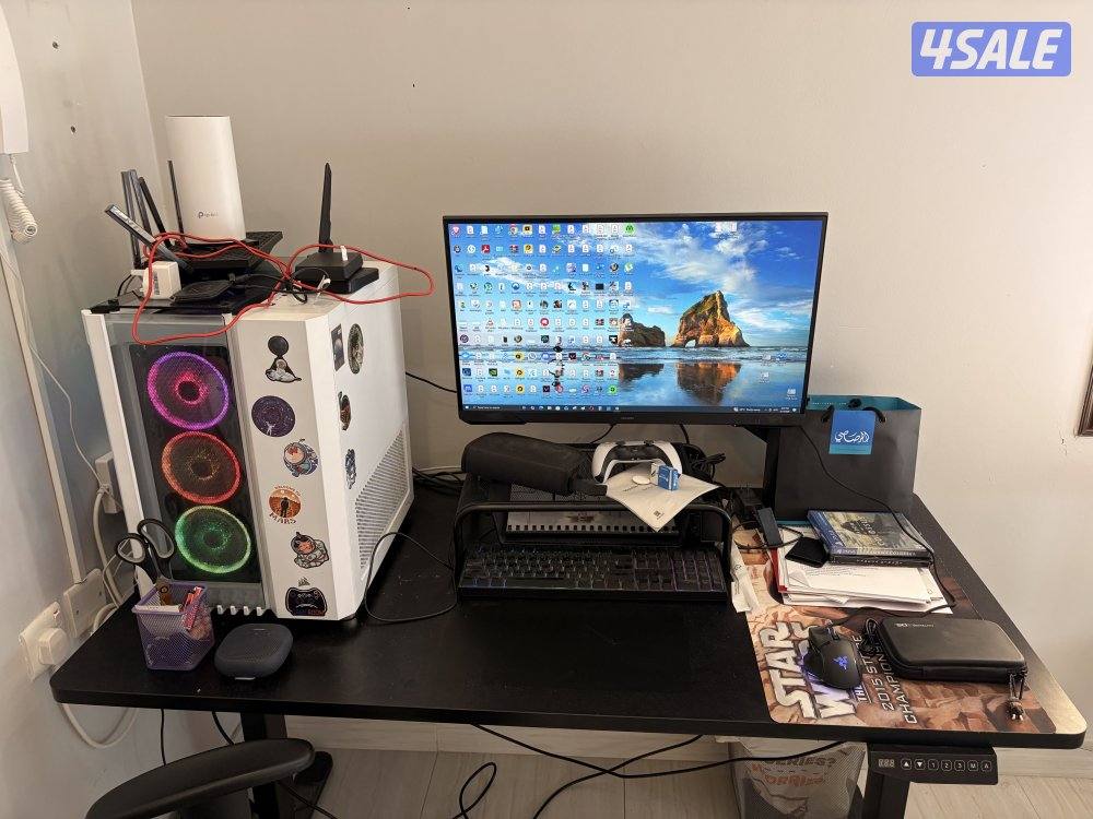 PC full set up with accessories - كمبيوتر كامل للبيع0