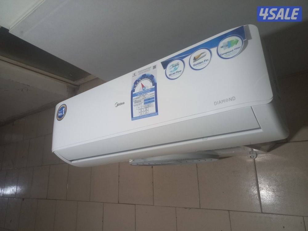 وحدة تكييف طن ونص نظيفة وباردة4