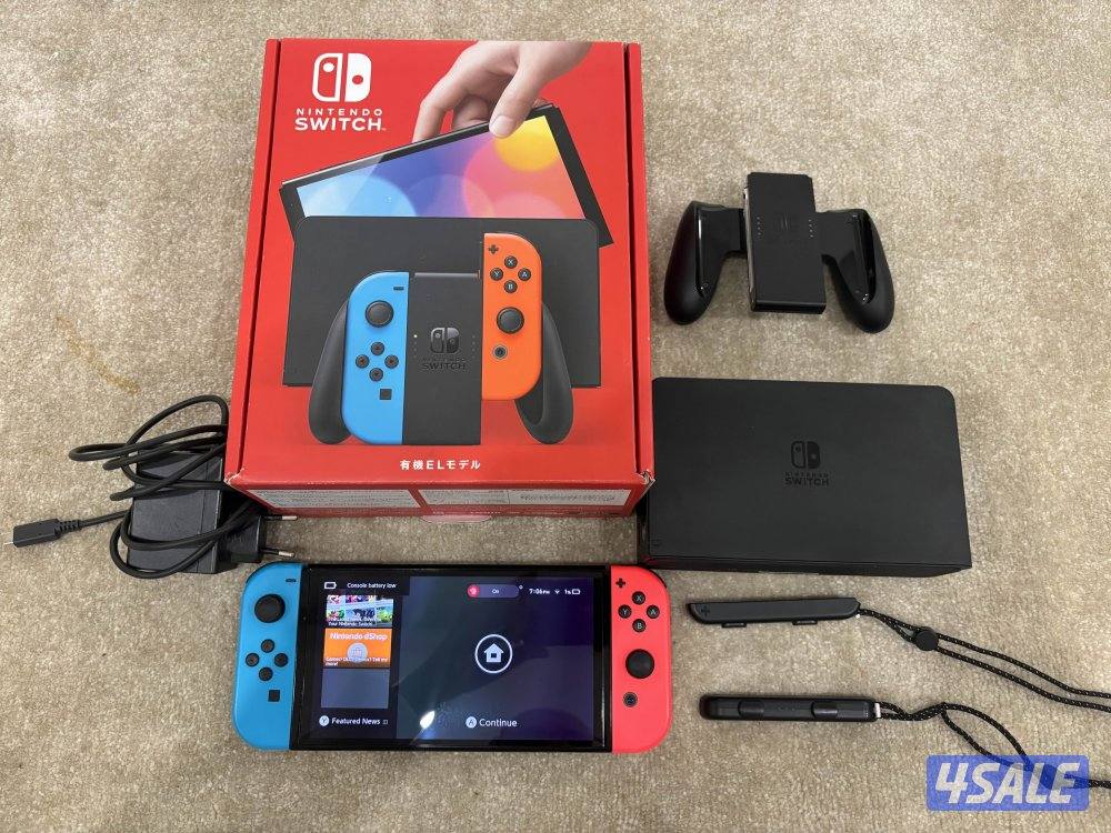 Nintendo switch oled سويتش مستعمل0