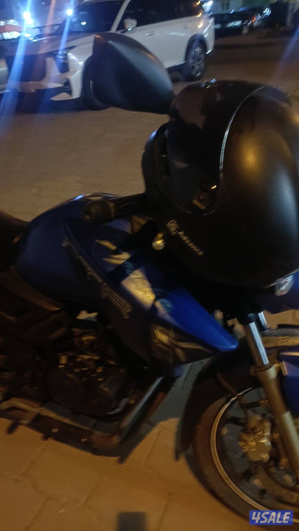 سيكل اباتشي tvs 180cc0