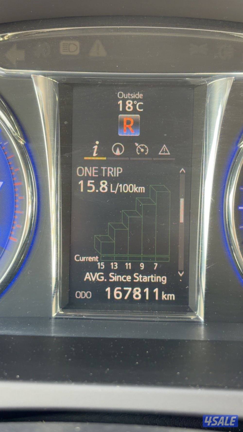 للبيع كامري كامل المواصفات  4 سلندر ماشيه 1679