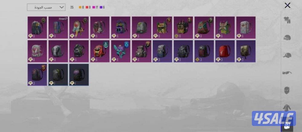 حساب ببجي للبيع بيعه سريعه السعر علا السوم5