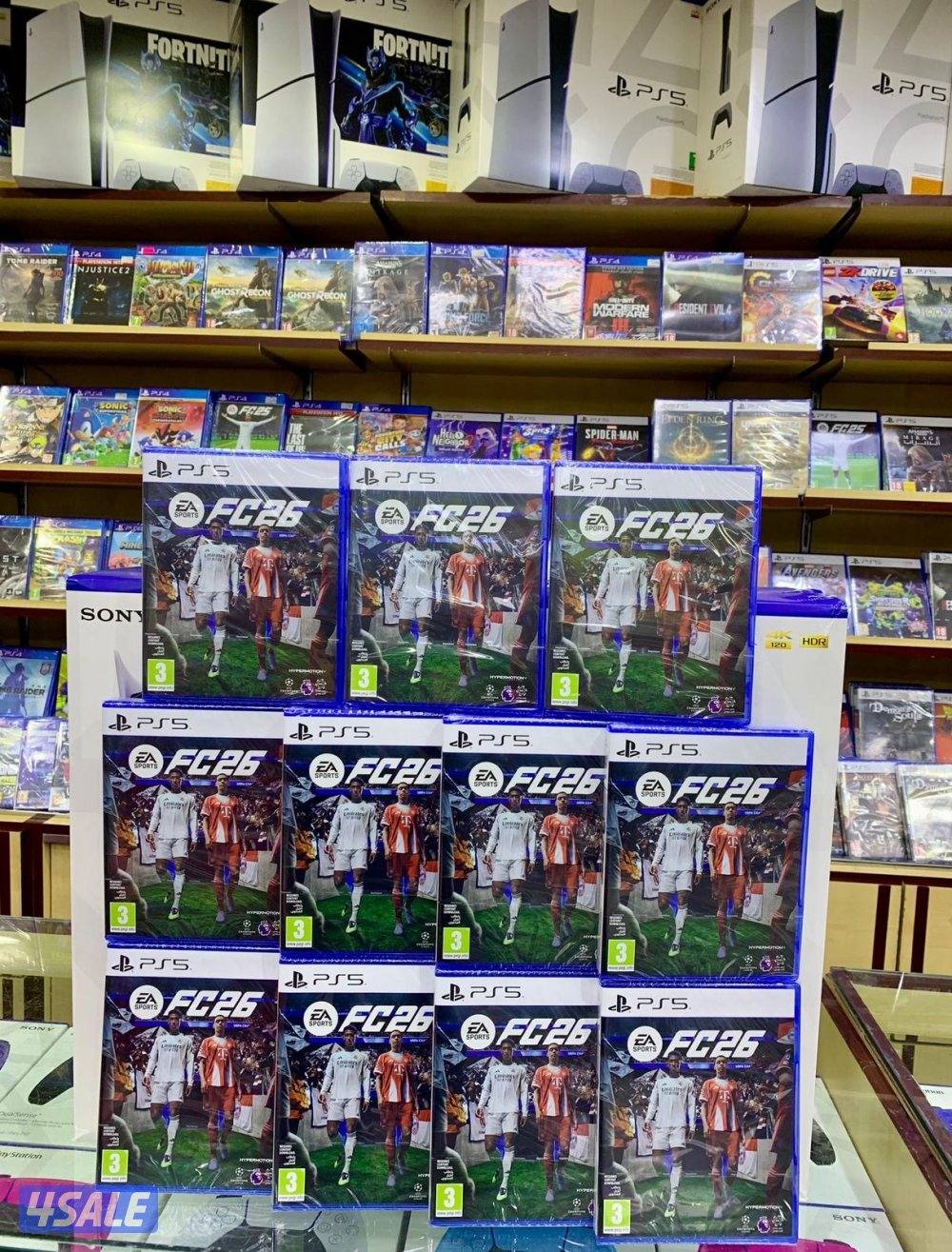 🔥 بيع جميع اجهزة و اشرطة السوني 4/5 🔥3