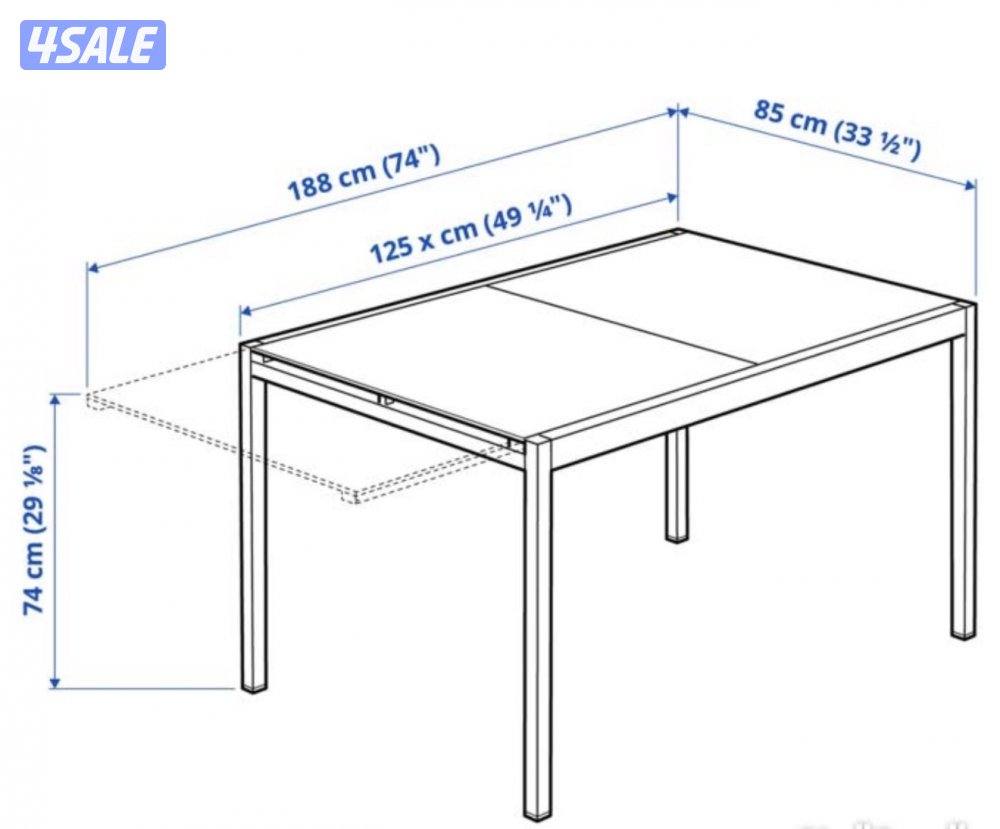 طاولة ايكيا طعام1