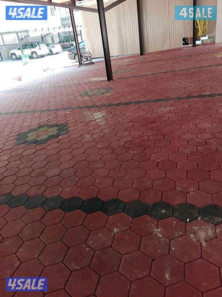 معلم بلاط..تركيب بلاط متداخل..بلاط خارجي.. معلم كاشي .8