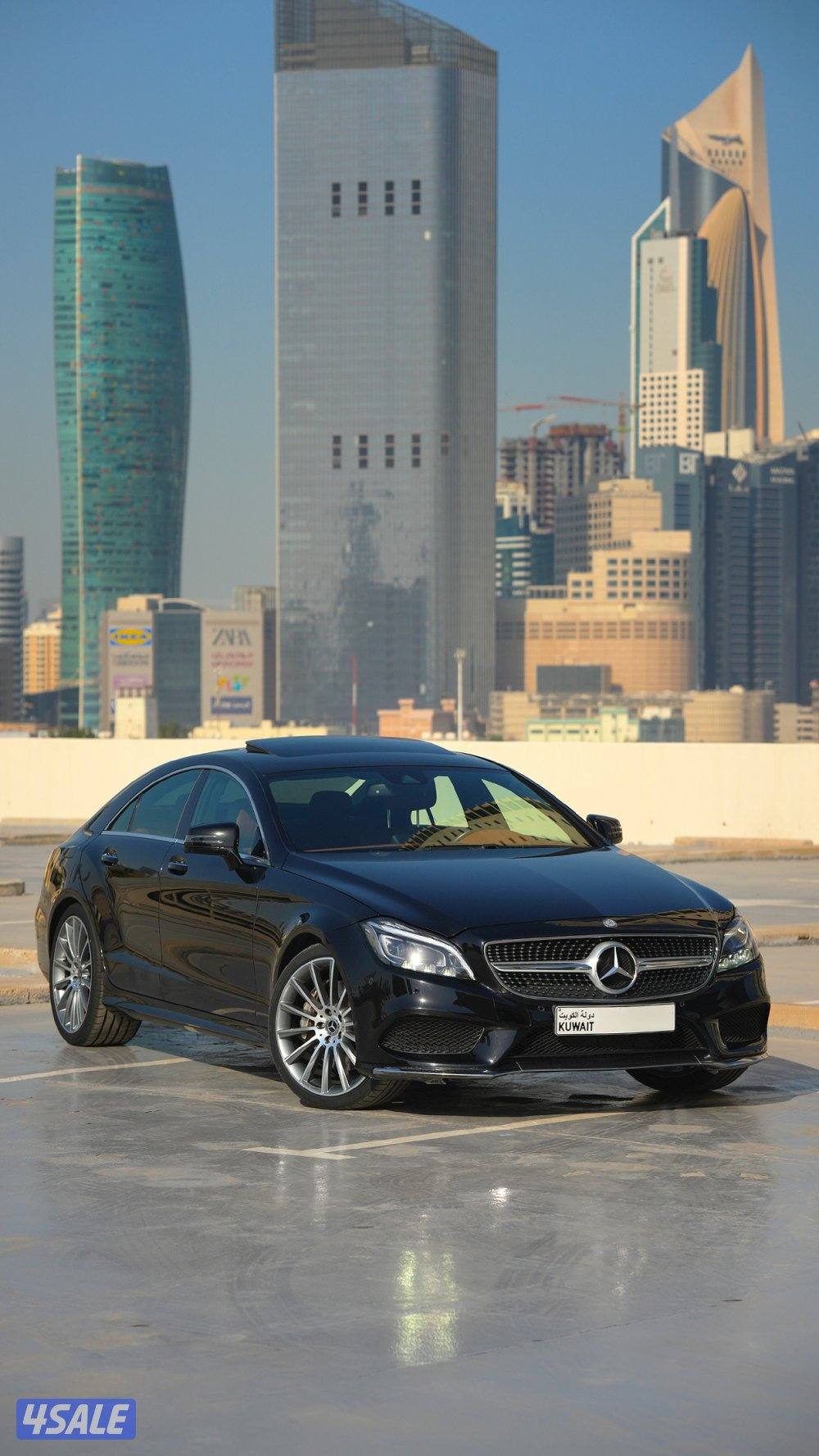مرسيدس سي أل أس 500 موديل 2015 صبغ الوكالة وارد البشر ماشي 103km0