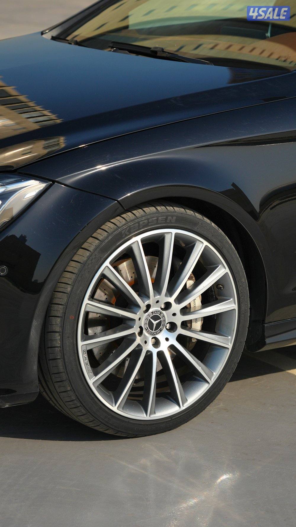 مرسيدس سي أل أس 500 موديل 2015 صبغ الوكالة وارد البشر ماشي 103km6