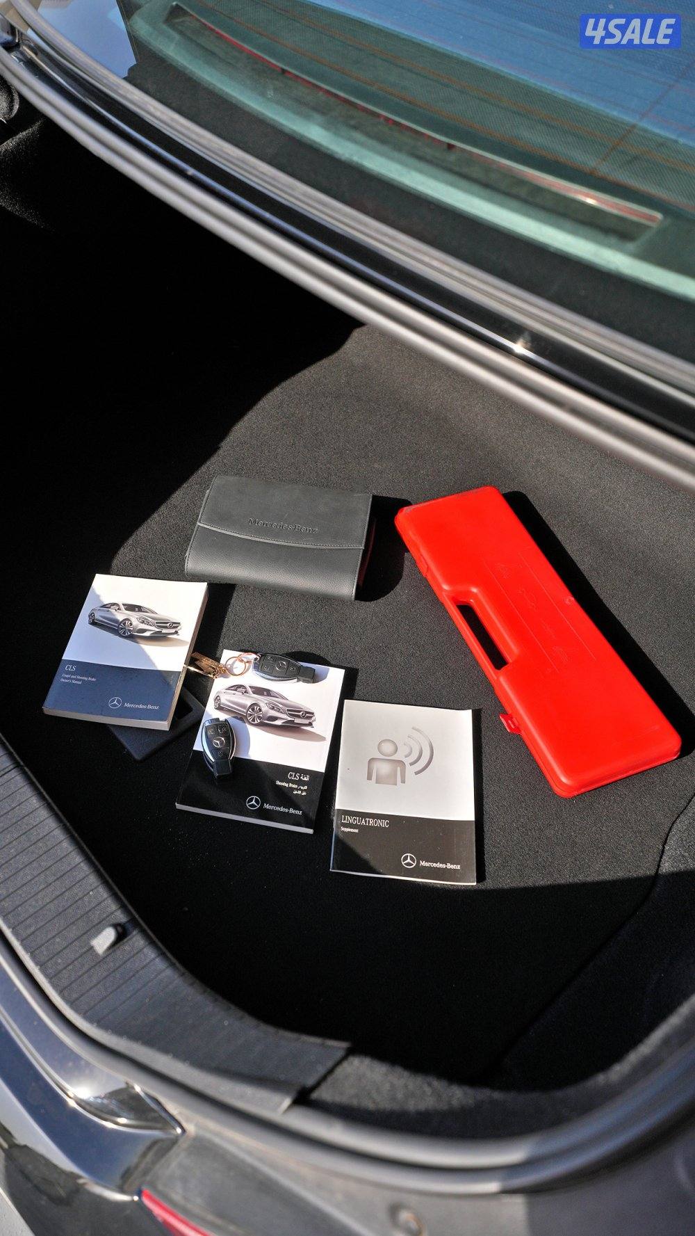 مرسيدس سي أل أس 500 موديل 2015 صبغ الوكالة وارد البشر ماشي 103km15