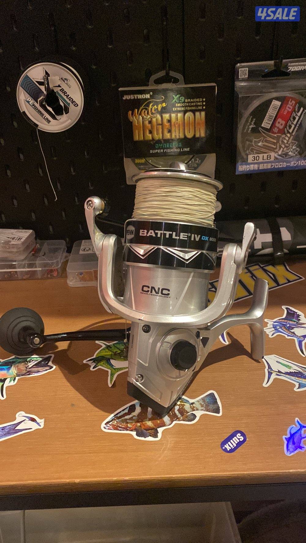 penn battle 4 dx 80000