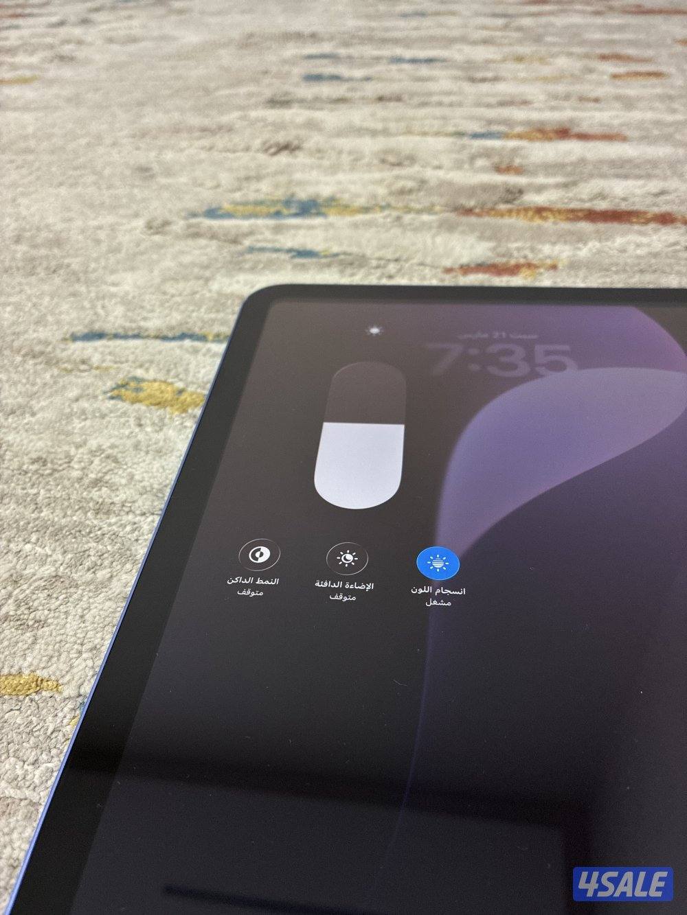 ايباد A16 بطاريه 100 استعمال خفيف عدد الدورات 130  جيجابايت 1284