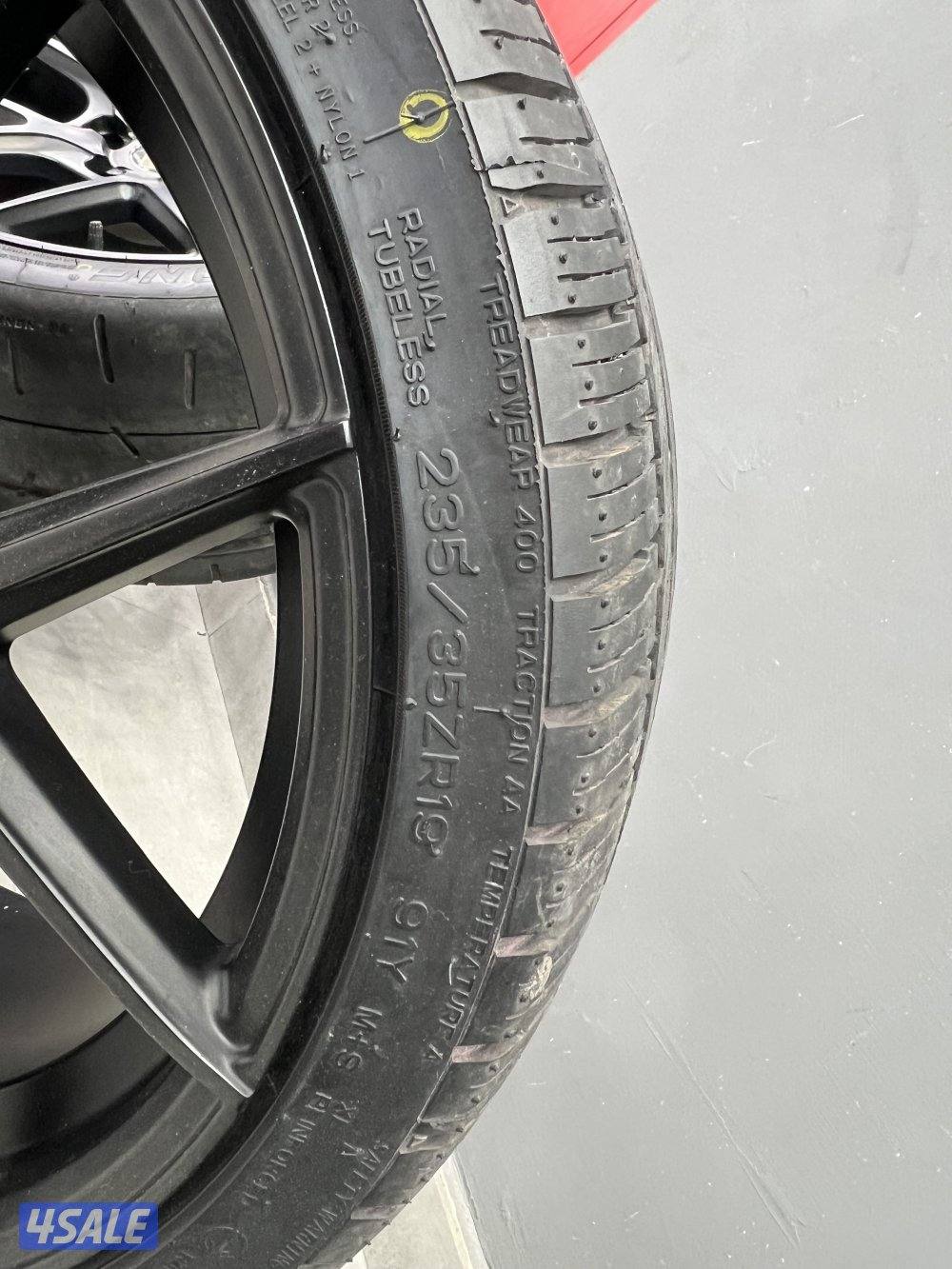 للبيع اربع رنجات بورش كاريرا تيربو5