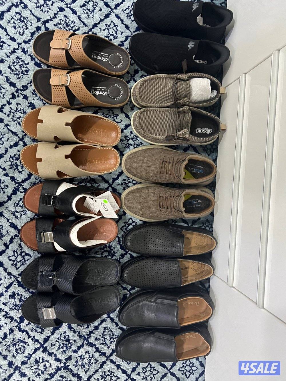 مجموعه أحذيه جديده بالكرتون مقاس 400