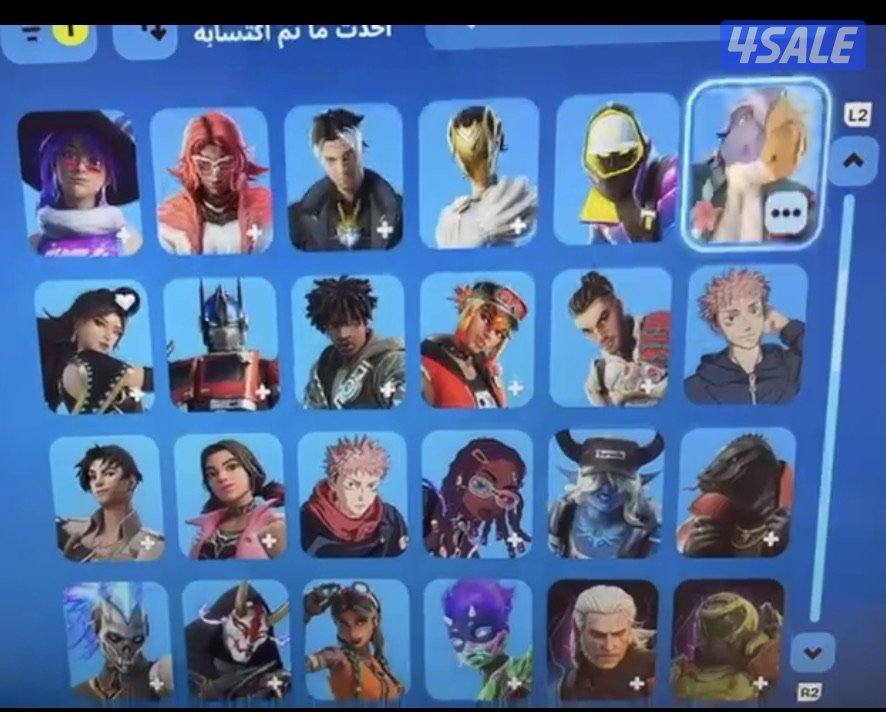بيح حساب سوني قراند و ارك و فورت عدد سكنات 135 مميزه و اكسات مميزه2