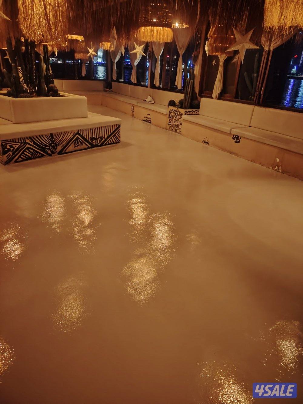 صباغ ارضيات ايبوكسى وصب ارضيات خرسانه سرداب براكن سيارات ساحات عامه9