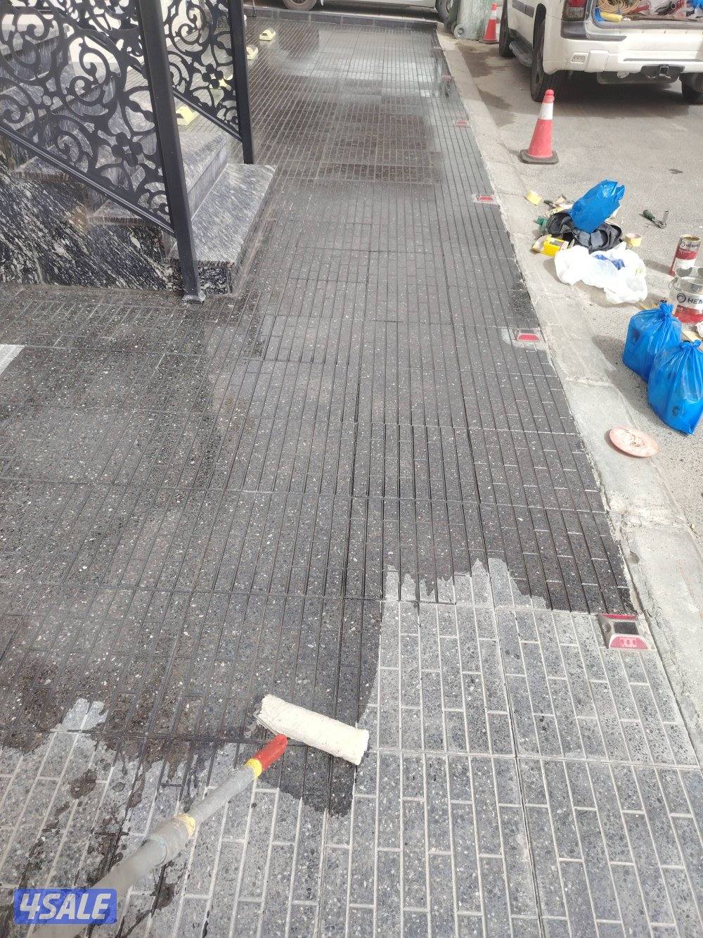 صباغ ارضيات ايبوكسى وصب ارضيات خرسانه سرداب براكن سيارات ساحات عامه10