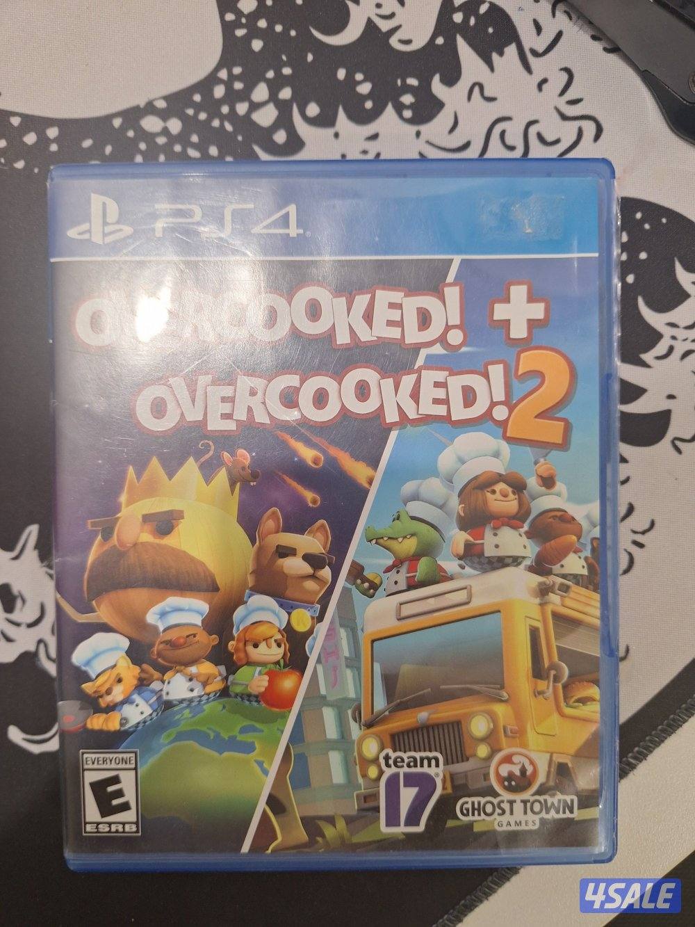 Overcooked + Overcooked 2 CD Playstation game Used0